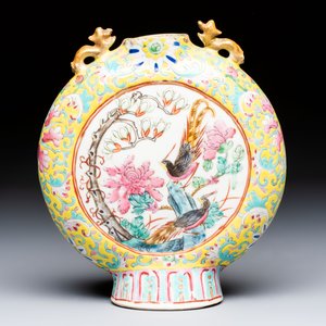 Eight Chinese famille rose and verte wares, 19/20th C. — 照片 16