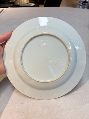Eight Chinese famille rose plates with birds, Yongzheng/Qianlong — photo 8
