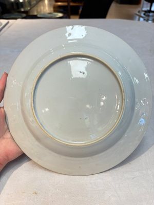 Eight Chinese famille rose plates with birds, Yongzheng/Qianlong — photo 10