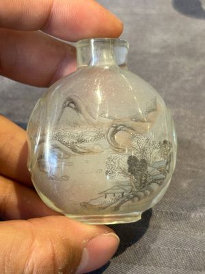 Eight Chinese inside-painted glass snuff bottles, signed Tang Zichuan 湯子川 and Ye Zhongzhi 葉仲芝, 20th C. — foto 14