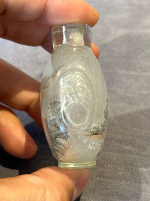 Eight Chinese inside-painted glass snuff bottles, signed Tang Zichuan 湯子川 and Ye Zhongzhi 葉仲芝, 20th C. — foto 17