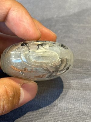 Eight Chinese inside-painted glass snuff bottles, signed Tang Zichuan 湯子川 and Ye Zhongzhi 葉仲芝, 20th C. — foto 27