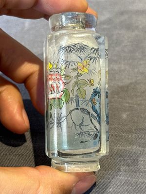 Eight Chinese inside-painted glass snuff bottles, signed Tang Zichuan 湯子川 and Ye Zhongzhi 葉仲芝, 20th C. — foto 35