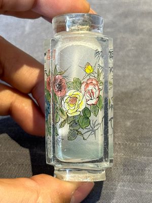 Eight Chinese inside-painted glass snuff bottles, signed Tang Zichuan 湯子川 and Ye Zhongzhi 葉仲芝, 20th C. — foto 36