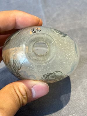 Eight Chinese inside-painted glass snuff bottles, signed Tang Zichuan 湯子川 and Ye Zhongzhi 葉仲芝, 20th C. — foto 46
