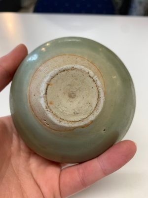 Eight Chinese Longquan celadon jarlets with floral design, Song/Yuan — photo 24