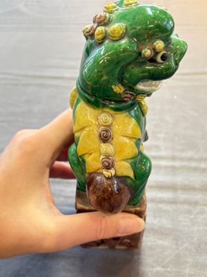 Eight Chinese sancai-glazed wares, 19th C. — photo 18