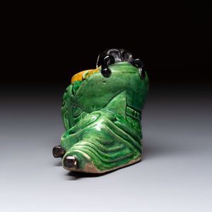 Eight Chinese sancai-glazed wares, 19th C. — photo 16