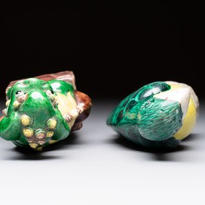 Eight Chinese sancai-glazed wares, 19th C. — photo 25