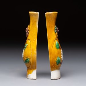 Eight Chinese sancai-glazed wares, 19th C. — photo 9