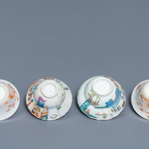 Eight Chinese wine cups, 19/20th C. — photo 13