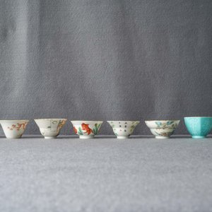 Eight Chinese wine cups, 19/20th C. — photo 15
