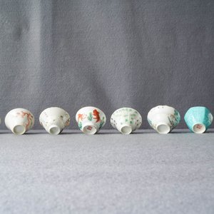 Eight Chinese wine cups, 19/20th C. — photo 19