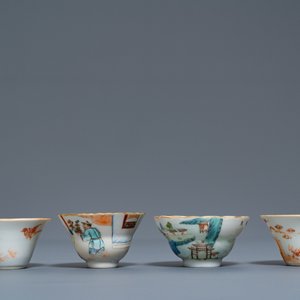 Eight Chinese wine cups, 19/20th C. — photo 9