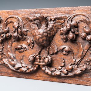 Eight finely carved wooden panels with grotesques, Southern Netherlands, 17th C. — photo 2
