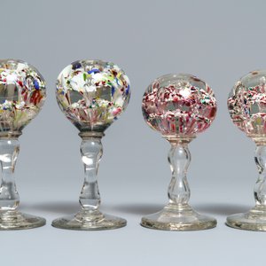 Eight glass paperweights, France, 18/19th C. — photo 3