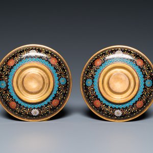Eight Japanese cloisonné wares, Meiji, 19/20th C. — 照片 3