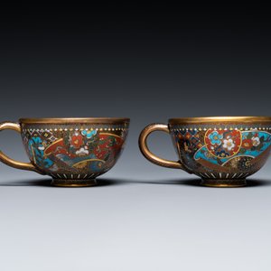 Eight Japanese cloisonné wares, Meiji, 19/20th C. — 照片 6