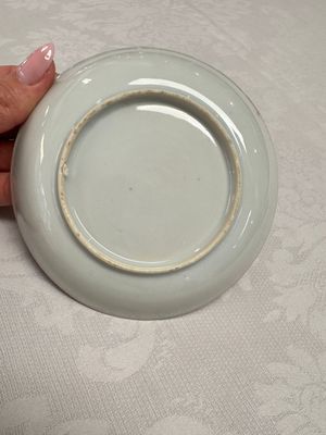 Eight sets of Chinese famille rose cups and saucers with floral design, Qianlong — photo 87
