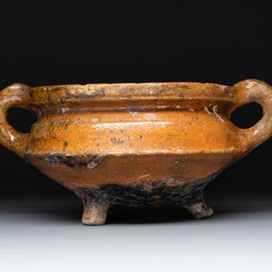 Eight stoneware jugs and mugs, and a glazed pottery vessel, Germany and The Netherlands, 16/17th C. — photo 2