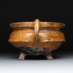 Eight stoneware jugs and mugs, and a glazed pottery vessel, Germany and The Netherlands, 16/17th C. — photo 3