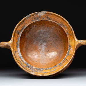 Eight stoneware jugs and mugs, and a glazed pottery vessel, Germany and The Netherlands, 16/17th C. — photo 6