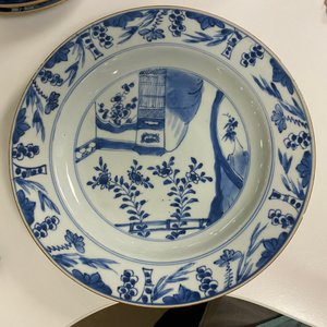 Eleven Chinese blue and white plates, Kangxi and later — 照片 12