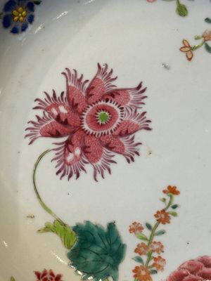 Eleven Chinese famille rose plates and dishes with fine floral design, Qianlong — 照片 17