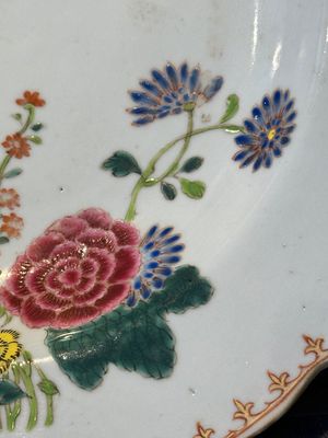 Eleven Chinese famille rose plates and dishes with fine floral design, Qianlong — 照片 18