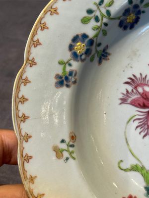 Eleven Chinese famille rose plates and dishes with fine floral design, Qianlong — 照片 28