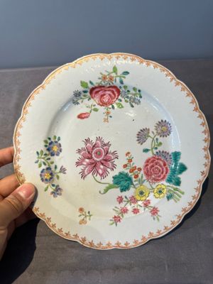 Eleven Chinese famille rose plates and dishes with fine floral design, Qianlong — 照片 35