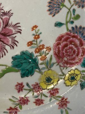 Eleven Chinese famille rose plates and dishes with fine floral design, Qianlong — 照片 37