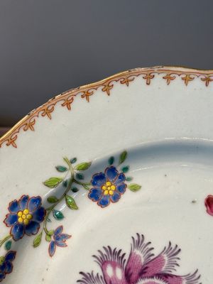 Eleven Chinese famille rose plates and dishes with fine floral design, Qianlong — 照片 47