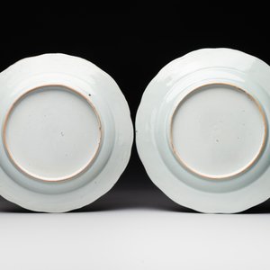 Eleven Chinese famille rose plates and dishes with fine floral design, Qianlong — 照片 5
