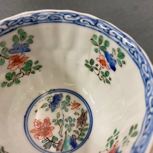 Eleven Chinese famille verte cups and saucers, Kangxi — 照片 21