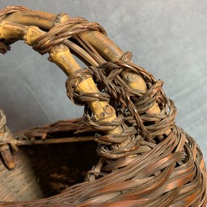 Eleven Japanese bamboo ikebana baskets including three signed examples, Meiji/Showa, 19/20th C. — 照片 28