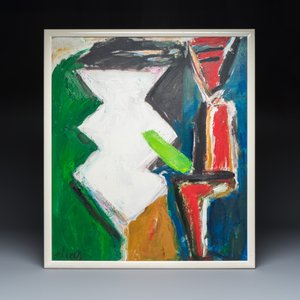 Etienne Elias (1936–2007): 'Alfons Freymuth', oil on canvas — 照片 2
