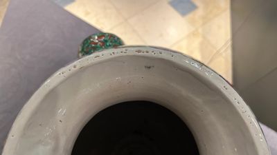 Exceptionnel grand vase de style Iznik, Cantagalli, Italie, 19ème — photo 2