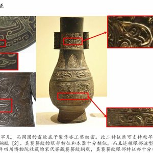 Exceptionnel récipient couvert à vin rituel en bronze archaïque de type You (卣), dynastie Shang, période Yinxu — photo 13