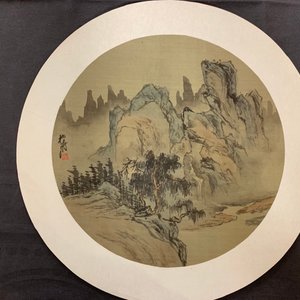 Fifteen various Chinese drawings for fans and illustrations, 20th C. — photo 5