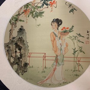 Fifteen various Chinese drawings for fans and illustrations, 20th C. — photo 8