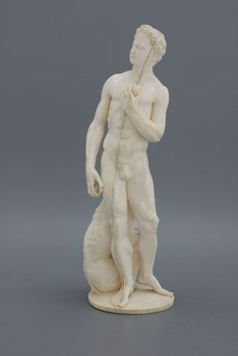Figure d' Apollon en ivoire sculpté, prob. Italien 17/18e