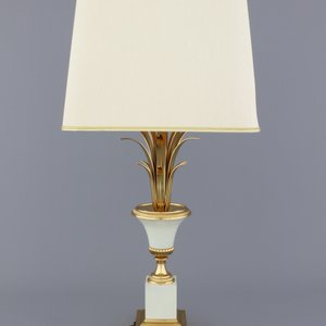Fijne vierkantvormige lamp in Maison Charles stijl, 2e helft 20e eeuw — foto 1