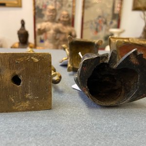 Five bronze figures, India, Japan and Tibet, 19/20th C. — photo 9