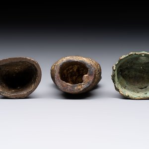Five bronze figures of deities, Southeast Asia, 19th C. and earlier — 照片 13