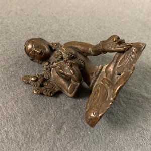 Five bronze votive Buddhist objects, Tibet and Nepal, 18/19th C. — 照片 34