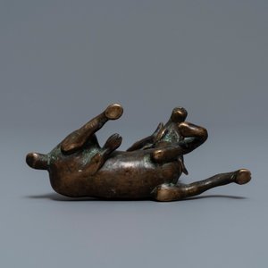 Five bronze votive Buddhist objects, Tibet and Nepal, 18/19th C. — 照片 6