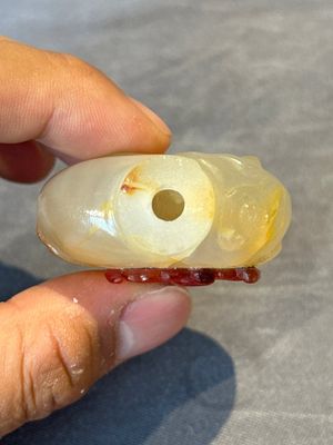 Five Chinese agate snuff bottles, 19/20th C. — foto 18