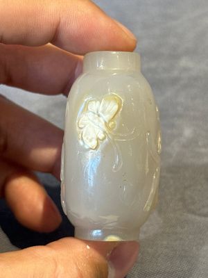 Five Chinese agate snuff bottles, 19/20th C. — foto 30