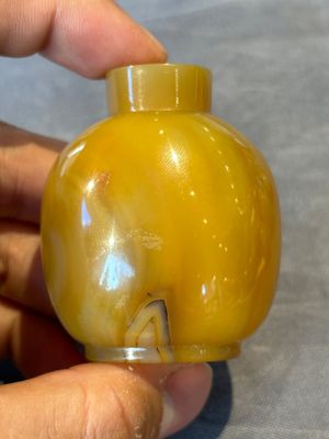 Five Chinese agate snuff bottles, 19/20th C. — foto 8